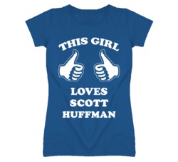 Scott Huffman Kansas Sports This Girl Loves T Shirt