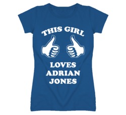 Adrian Jones Kansas Sports This Girl Loves T Shirt
