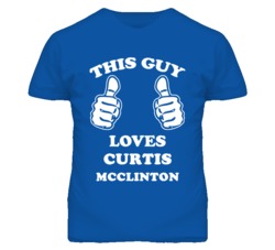 Curtis Mcclinton Kansas Sports This Guy Loves T Shirt