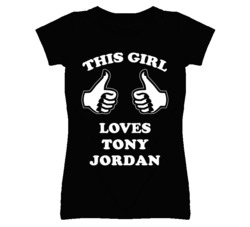Tony Jordan Kansas Sports This Girl Loves T Shirt