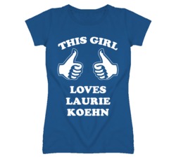 Laurie Koehn Kansas Sports This Girl Loves T Shirt