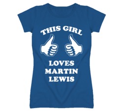 Martin Lewis Kansas Sports This Girl Loves T Shirt