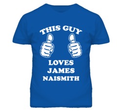James Naismith Kansas Sports This Guy Loves T Shirt