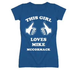 Mike Mccormack Kansas Sports This Girl Loves T Shirt