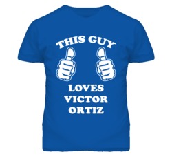 Victor Ortiz Kansas Sports This Guy Loves T Shirt