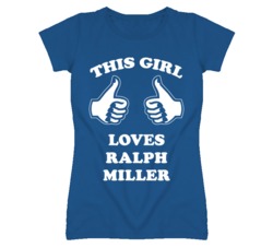 Ralph Miller Kansas Sports This Girl Loves T Shirt