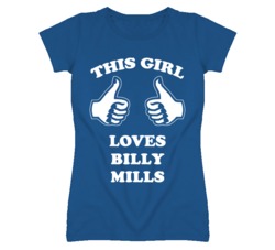 Billy Mills Kansas Sports This Girl Loves T Shirt