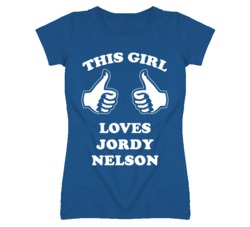 Jordy Nelson Kansas Sports This Girl Loves T Shirt