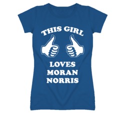 Moran Norris Kansas Sports This Girl Loves T Shirt