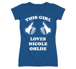 Nicole Ohlde Kansas Sports This Girl Loves T Shirt