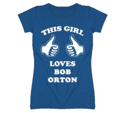 Bob Orton Kansas Sports This Girl Loves T Shirt