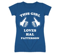 Hal Patterson Kansas Sports This Girl Loves T Shirt