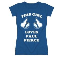 Paul Pierce Kansas Sports This Girl Loves T Shirt