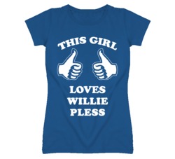 Willie Pless Kansas Sports This Girl Loves T Shirt