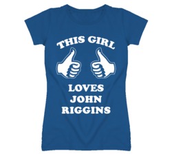 John Riggins Kansas Sports This Girl Loves T Shirt