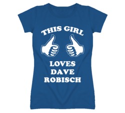 Dave Robisch Kansas Sports This Girl Loves T Shirt