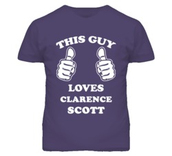 Clarence Scott Kansas Sports This Guy Loves T Shirt