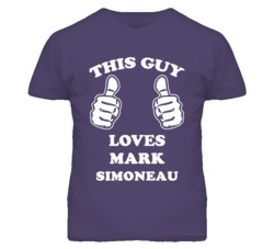 Mark Simoneau Kansas Sports This Guy Loves T Shirt