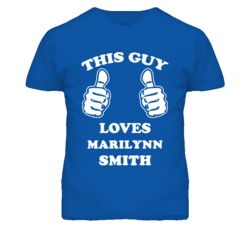 Marilynn Smith Kansas Sports This Guy Loves T Shirt