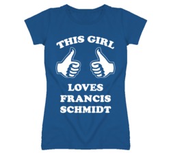 Francis Schmidt Kansas Sports This Girl Loves T Shirt