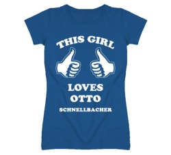 Otto Schnellbacher Kansas Sports This Girl Loves T Shirt