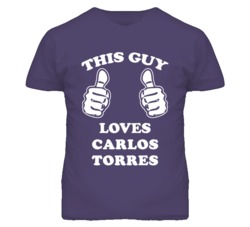 Carlos Torres Kansas Sports This Guy Loves T Shirt