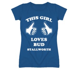 Bud Stallworth Kansas Sports This Girl Loves T Shirt