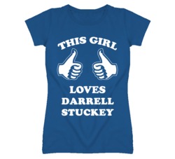 Darrell Stuckey Kansas Sports This Girl Loves T Shirt