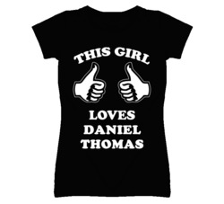 Daniel Thomas Kansas Sports This Girl Loves T Shirt