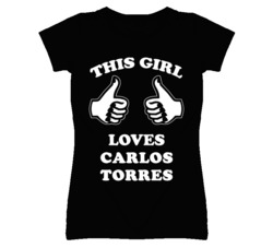 Carlos Torres Kansas Sports This Girl Loves T Shirt