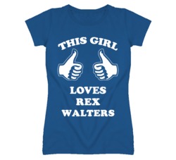 Rex Walters Kansas Sports This Girl Loves T Shirt
