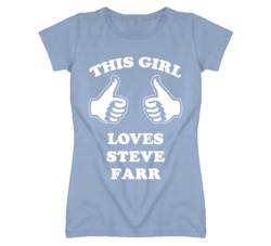 Steve Farr Kansas Sports This Girl Loves T Shirt