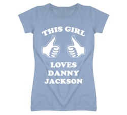 Danny Jackson Kansas Sports This Girl Loves T Shirt