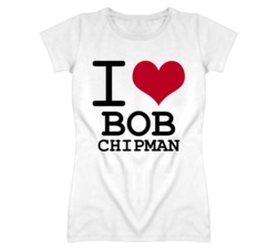 Bob Chipman Kansas Sports I Love Heart Ladies Tee T Shirt