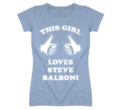 Steve Balboni Kansas Sports This Girl Loves T Shirt