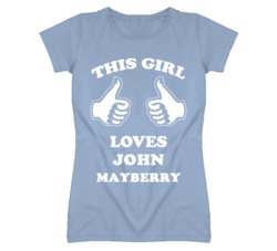 John Mayberry Kansas Sports This Girl Loves T Shirt