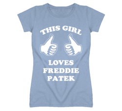 Freddie Patek Kansas Sports This Girl Loves T Shirt