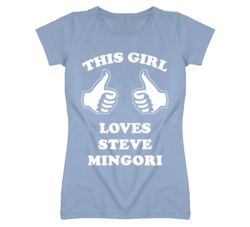 Steve Mingori Kansas Sports This Girl Loves T Shirt