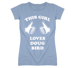 Doug Bird Kansas Sports This Girl Loves T Shirt