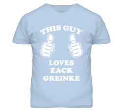 Zack Greinke Kansas Sports This Guy Loves T Shirt