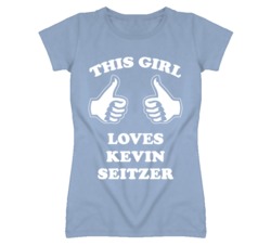 Kevin Seitzer Kansas Sports This Girl Loves T Shirt