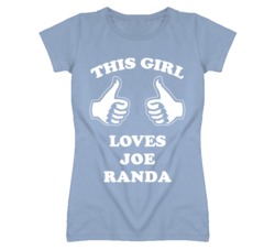 Joe Randa Kansas Sports This Girl Loves T Shirt