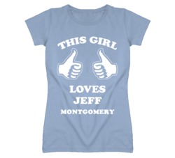 Jeff Montgomery Kansas Sports This Girl Loves T Shirt