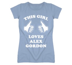 Alex Gordon Kansas Sports This Girl Loves T Shirt