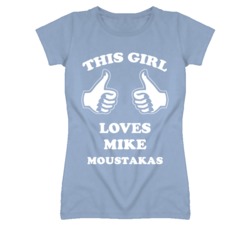Mike Moustakas Kansas Sports This Girl Loves T Shirt