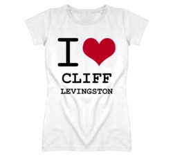 Cliff Levingston Kansas Sports I Love Heart Ladies Tee T Shirt
