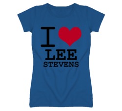 Lee Stevens Kansas Sports I Love Heart Ladies Tee T Shirt