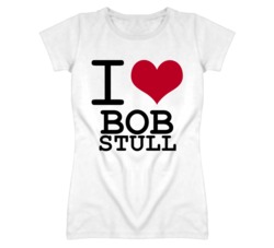 Bob Stull Kansas Sports I Love Heart Ladies Tee T Shirt