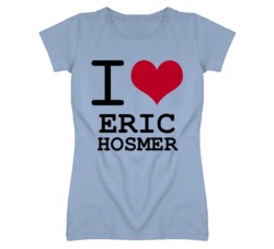 Eric Hosmer Kansas Sports I Love Heart Ladies Tee T Shirt