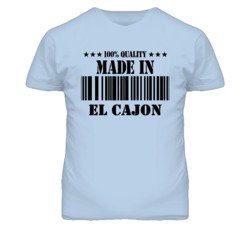 El Cajon San Diego California Made In Born T Shirt
